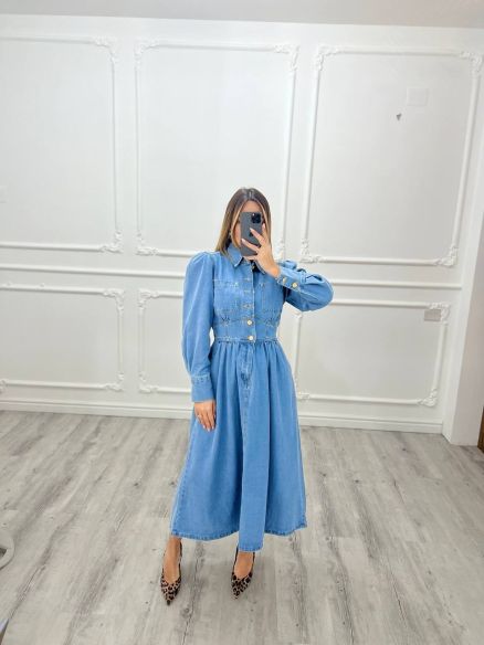 Midi Dress DENIM