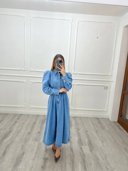 Midi Dress DENIM