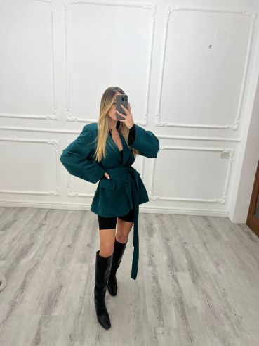 Blazer fusciacca VERDE