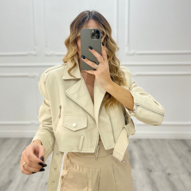 Chiodo Crop Crema
