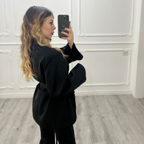 Blazer fusciacca NERO