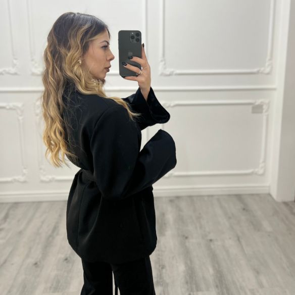 Blazer fusciacca NERO