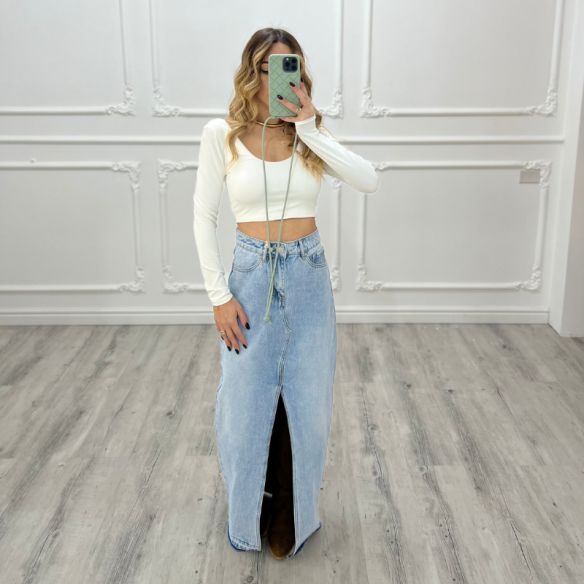 Maxi skirt Denim