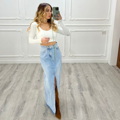 Maxi skirt Denim