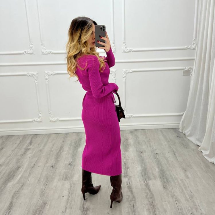 Lady Dress MAGENTA 2