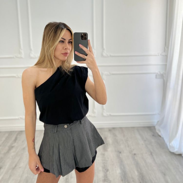 Shorts Butterfly Grigio