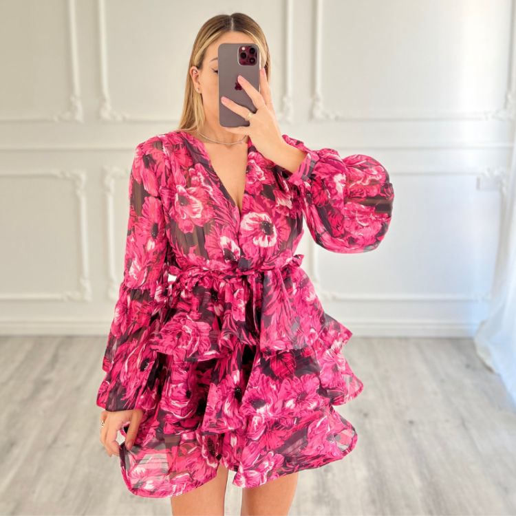 Mini Dress Flower