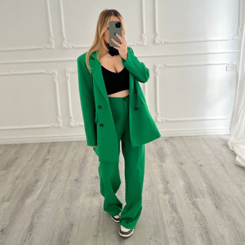 Tailleur Oversize Verde