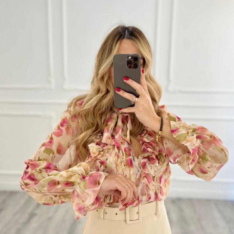 Blusa Pink Rose
