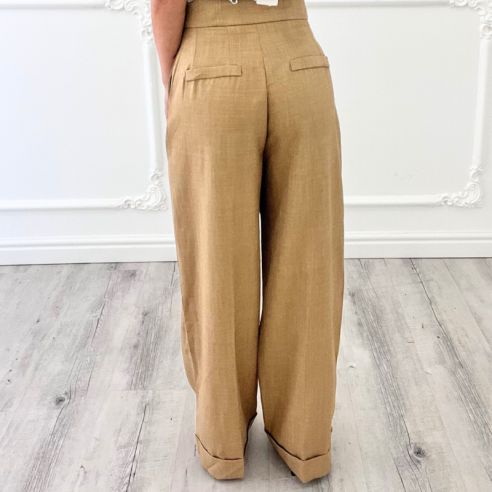 Pantalone Linen SABBIA