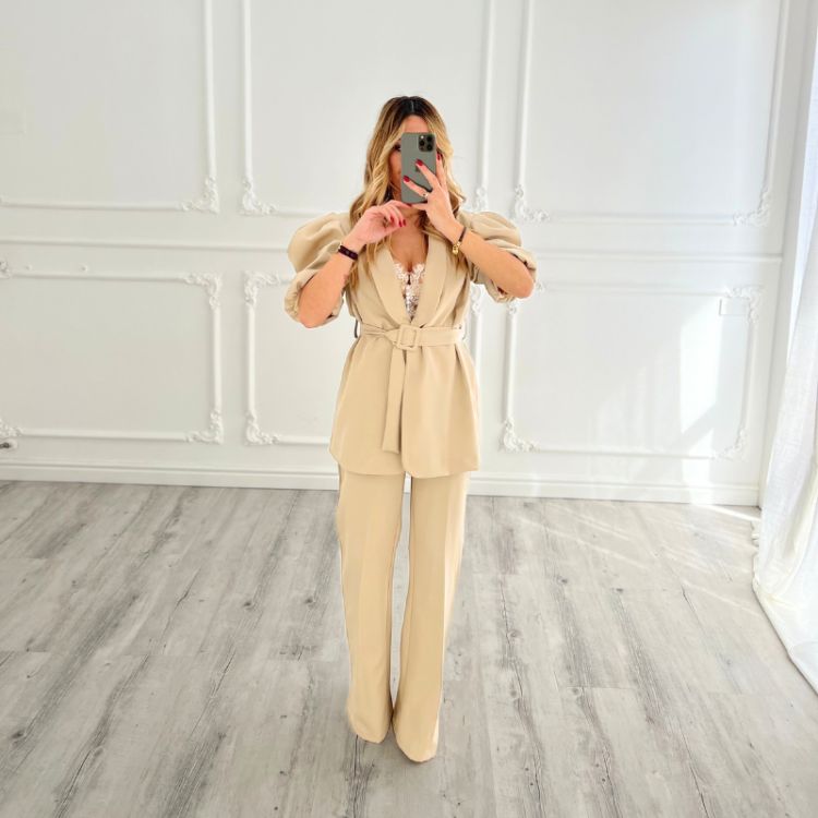 Tailleur Lucya BEIGE 2
