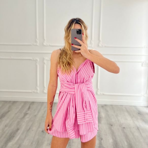 Coord Stripes BARBIE