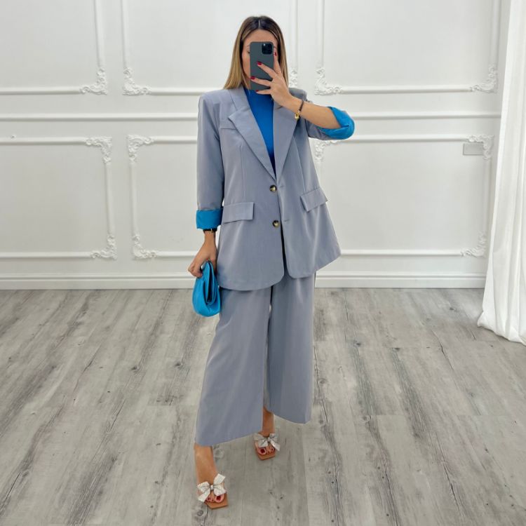 Tailleur Chelsea GRIGIO 2