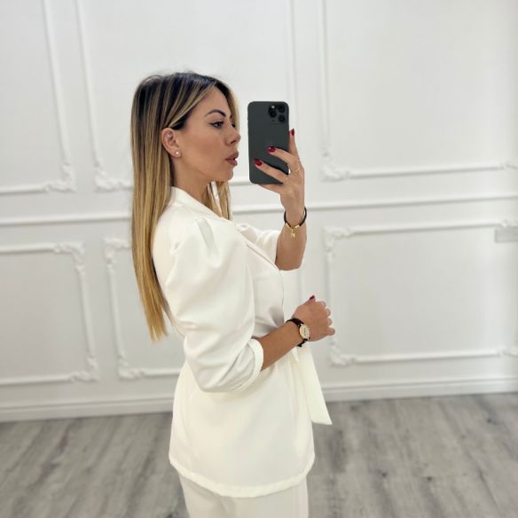 Tailleur Girly BIANCO