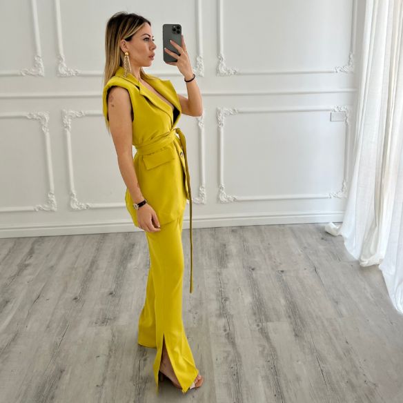 Tailleur Samantha Senape