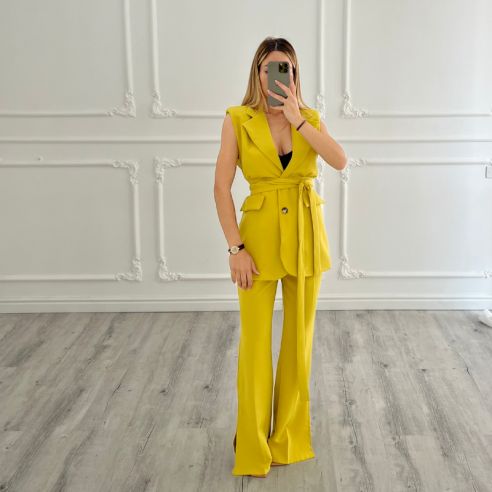 Tailleur Samantha Senape