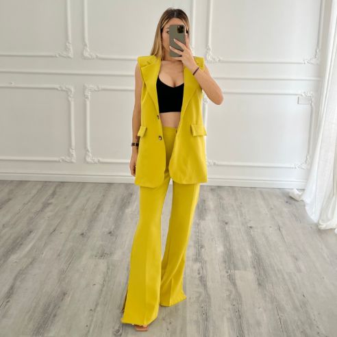 Tailleur Samantha Senape