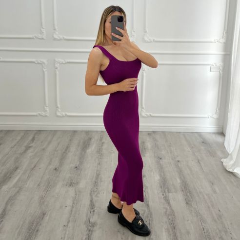 Midi Dress Simply MAGENTA