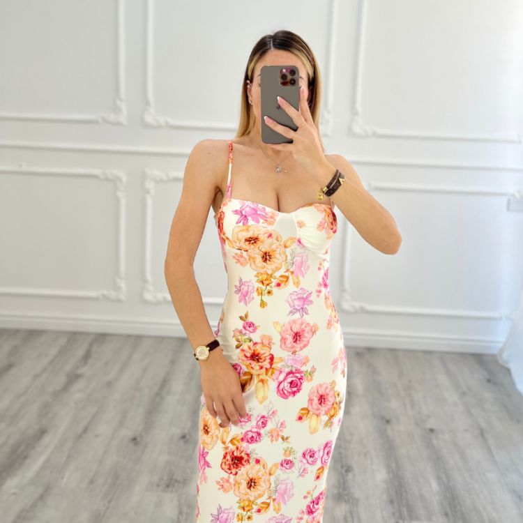 Dress Peony WHITE