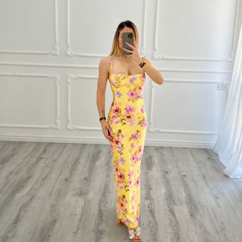 Dress Peony GIALLO