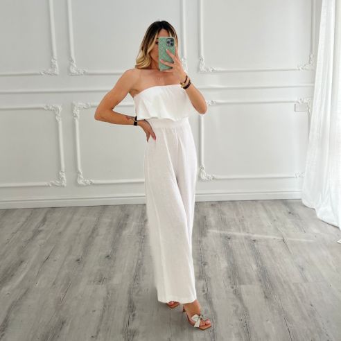 White Jumpsuite