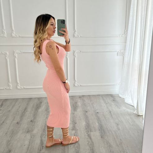 Midi Dress Pink Lovers