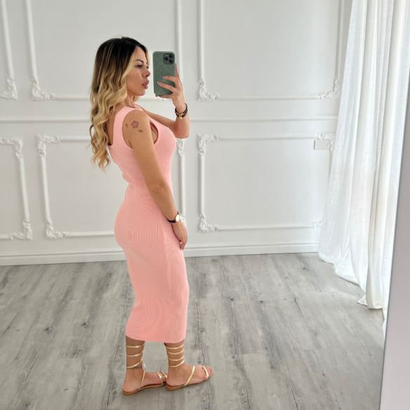 Midi Dress Pink Lovers
