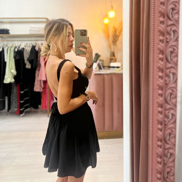 Mini Dress Bambolina NERO