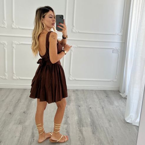 Mini Dress Bambolina CHOCO