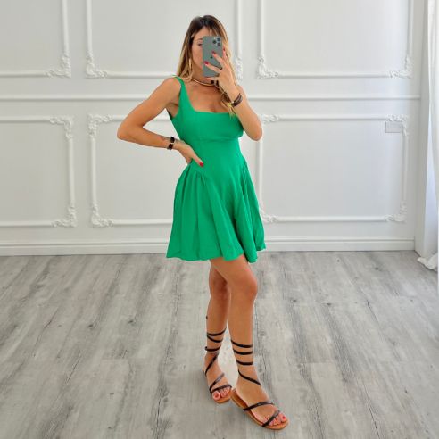 Mini Dress Bambolina VERDE