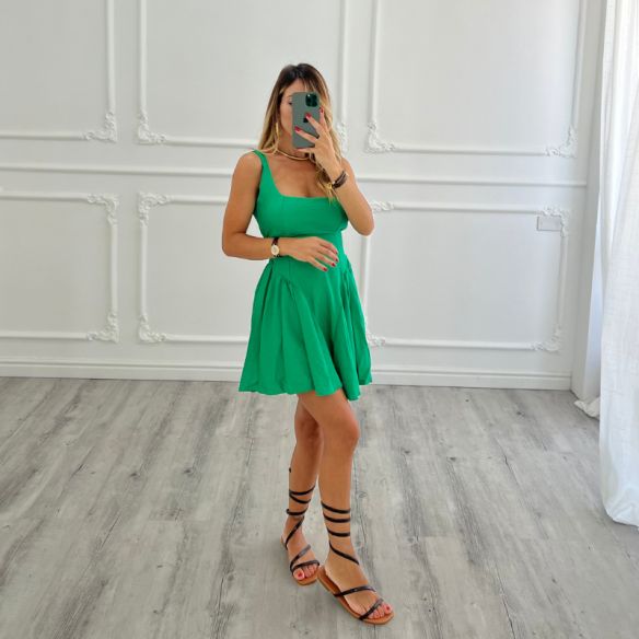 Mini Dress Bambolina VERDE