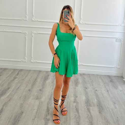 Mini Dress Bambolina VERDE