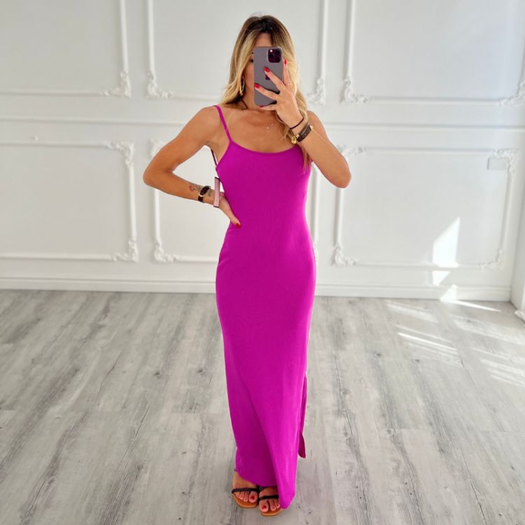 Midi dress Alima MAGENTA