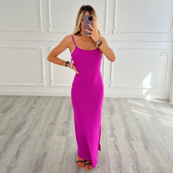 Midi dress Alima MAGENTA