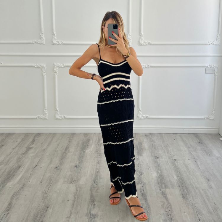 Maxi Dress Manuela NERO