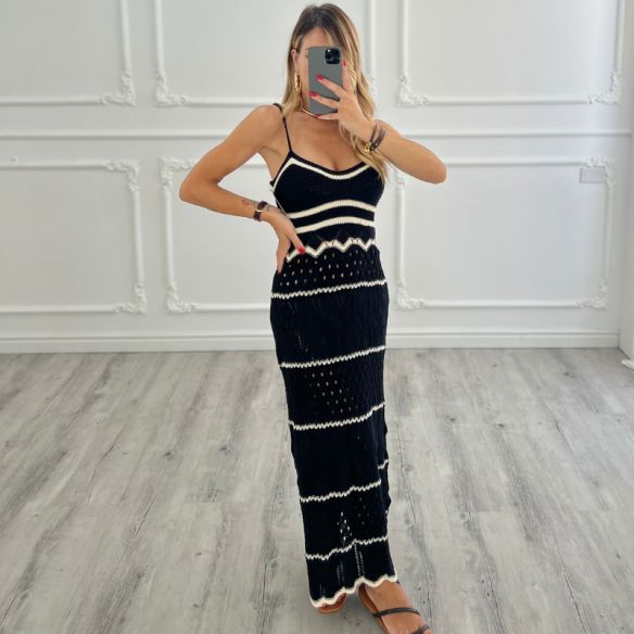 Maxi Dress Manuela NERO