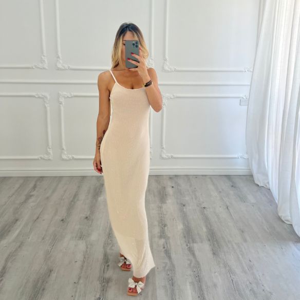 Maxi Dress Shine BURRO