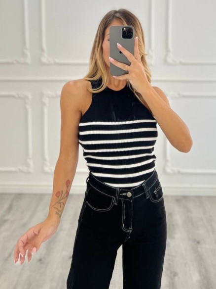 Canotta STRIPES 2.0 NERA