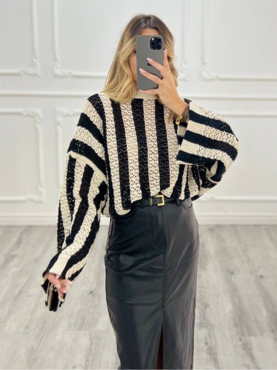 Pull righe OVERSIZE 2