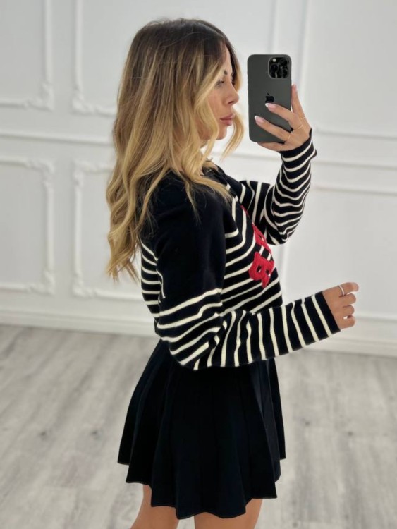 Pull AMOUR NERO 2
