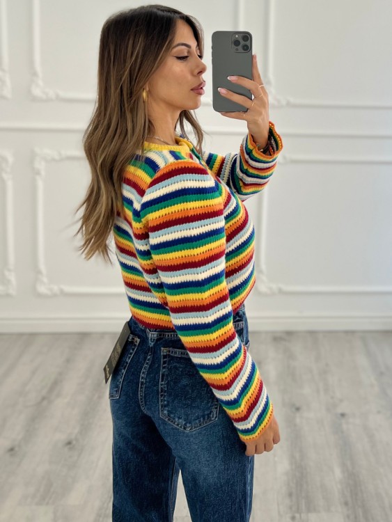 Cardigan multicolor 2