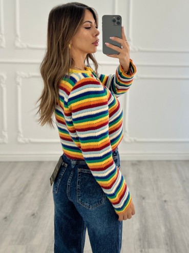 Cardigan multicolor
