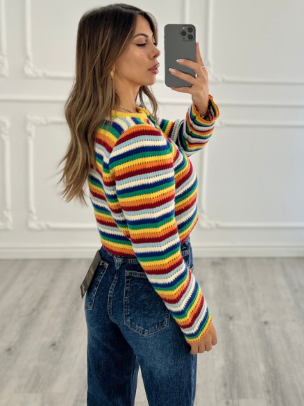 Cardigan multicolor