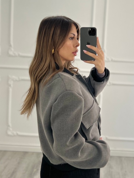 Bomber Lumina GRIGIO 2