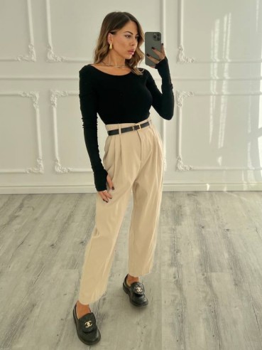 Pantalone PERFECT Beige