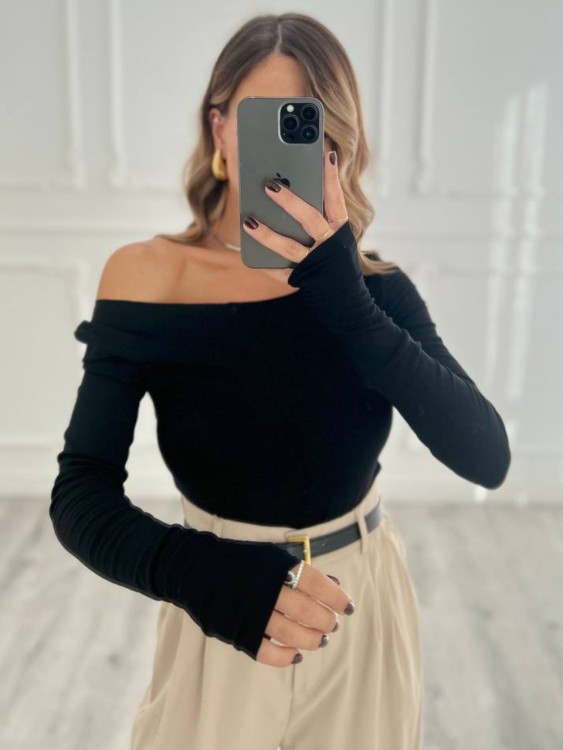 Maglia KIM guanto NERA 2