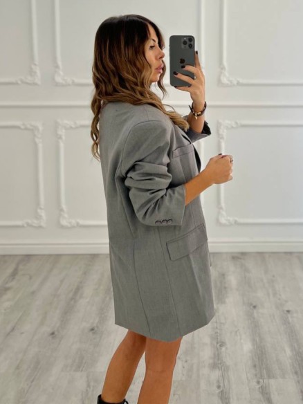 Blazer over grigio