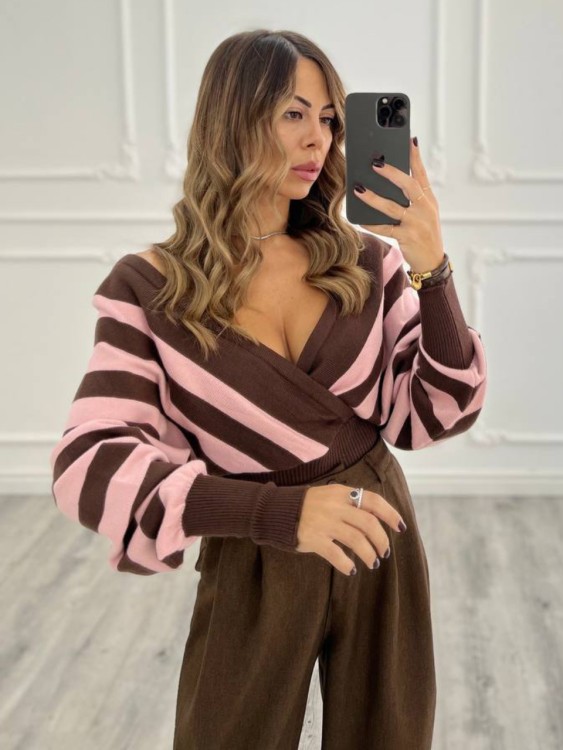Pull Choco/Pink