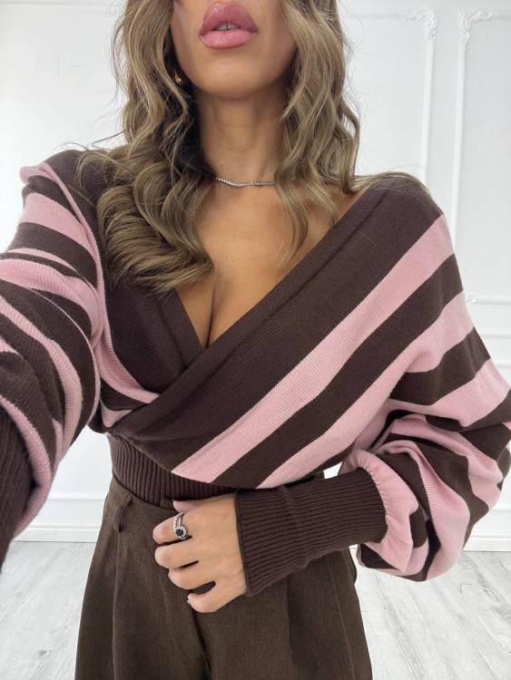 Pull Choco/Pink 2