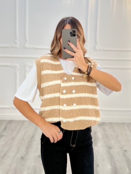 Gilet gioiello CAMEL